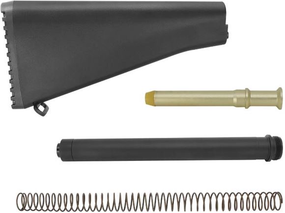 Picture of Trinity Force Corp AR15 Parts - A2 Stock Assembly Kit, Rubber & Polymer, Black, 28.36oz.