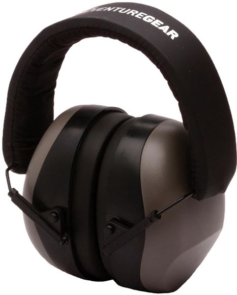 Picture of Venture Gear, Ear Protection - VG90 Series NRR 34, 24dB, Low-Profile, Padded Headband, Grey, (Free Earplugs)