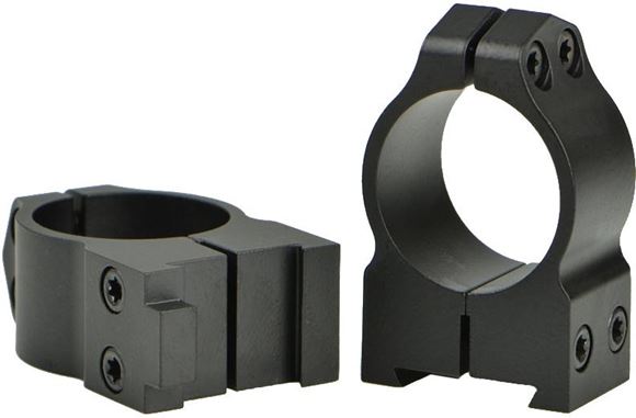 Picture of Warne Scope Mounts Rings, CZ - For CZ 550 (19mm Dovetail), 1", Medium, Matte