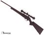 Picture of Used Remington 597 Semi Auto Rifle, 22 LR, 20'' Barrel, Black Synthetic Stock, 3-9x32 Scope, 1 Magazine, Very Good Condition