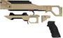 Picture of Cadex Defense CDX-30 GUARDIAN Rifle - 6.5 Creedmoor, 26", 1-8" Twist, FDE, DX2 Trigger, Oversized Cross Hatch Bolt Knob, 10rds, Skeleton Buttstock, 20 MOA Rail, With MX1 Muzzle Brake