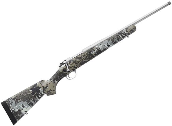 Picture of Kimber Model 84M Adirondack Bolt Action Rifle - 6.5 Creedmoor, 18", Threaded, Stainless, Kevlar/Carbon Fiber w/Gore Optifade Elevated II Stock, 4rds, Adjustable Trigger, 3-Position Safety