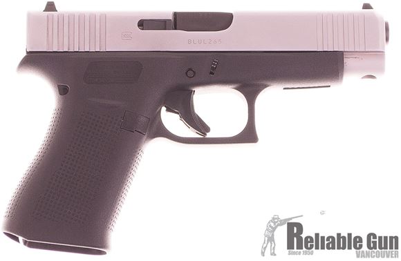 Picture of Used Glock 48 Semi-Auto 9mm, Silver Slide, With 2 Mags & Original Box, Good Condition
