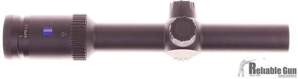 Picture of Used Zeiss Hunting Sports Optics, Conquest V6 Riflescopes - 1-6x24mm, 30mm, Illuminated German Post Reticle (#60), 1/4 MOA Click Value, 400 mbar Water Resistance, Nitrogen Filled, Matte Black, Original Box, Like New