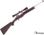 Picture of Used Ruger Mini-14 Ranch Semi-Auto Rifle - 5.56mm NATO/223 Rem, 18.50", Matte Stainless, Black Synthetic Stock, Leupold VX-1 3-9x40 Scope, 2 Magazines, Excellent Condition