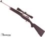 Picture of Used Ruger Mini-14 Ranch Semi-Auto Rifle - 5.56mm NATO/223 Rem, 18.50", Matte Stainless, Black Synthetic Stock, Leupold VX-1 3-9x40 Scope, 2 Magazines, Excellent Condition
