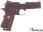 Picture of Pre Owned Wilson Combat CQB Commander 1911, 45 ACP, 4.25'' Barrel, Black Frame and Slide, Wood Grips, 2 Magazines, Original Case, New Condition