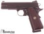 Picture of Pre Owned Wilson Combat CQB Commander 1911, 45 ACP, 4.25'' Barrel, Black Frame and Slide, Wood Grips, 2 Magazines, Original Case, New Condition