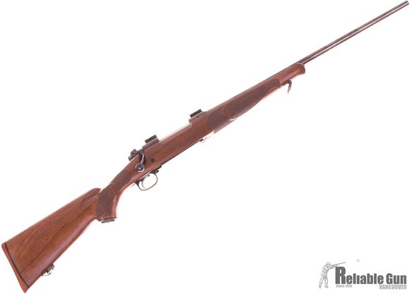 Picture of Used Winchester Model 70 Featherweight Bolt Action Rifle, .243 Win, Weaver Bases, Walnut Stock, Excellent Condition