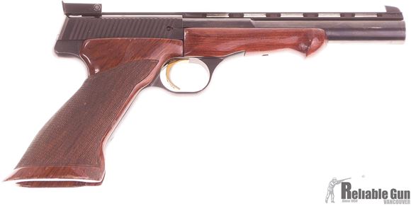 Picture of Used Browning Medallist Semi-Auto .22LR, 6.5" Heavy Barrel With Vented Rib, Target Grips, 1 Magazine, Good Condition