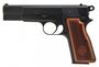 Picture of Tisas, Canuck HP Single Action Semi-Auto Pistol -  9mm, 2x10rds, Black Finish, Exclusive Canuck Pattern Walnut Grips