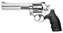 Picture of Smith & Wesson (S&W) Model 686-6 Distinguished Combat Magnum STS DA/SA Revolver - 357 Mag, 6", Satin Stainless Steel, Molded Rubberized Grip, 6rds, Patridge Front & Adjustable Rear Sights