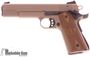 Picture of Used SIG SAUER 1911-22 Single Action Rimfire Semi-Auto Pistol - 22 LR, 5.0", FDE, Rosewood Grip, Contrast Sight, 2 Magazines, Excellent Condition
