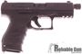 Picture of Used Walther PPQ Navy Single Action Semi-Auto Pistol - 9mm, 4.6" Threaded Barrel, Steel Slide & Polymer Frame, 3 Mags & Original Box, Excellent Condition