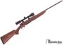 Picture of Used Browning X-Bolt Hunter Rifle, 308 Win, 22'' Barrel, Wood Stock, Bushnell Banner 3-9x40 Scope, Talley Rings, 1 Magazine, Very Good Condition