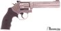 Picture of Used Smith & Wesson (S&W) Model 617-6 Rimfire DA/SA Revolver - 22 LR, 6", Satin Stainless Steel Frame & Cylinder, Black Rubber Grips, Original Box, Excellent Condition