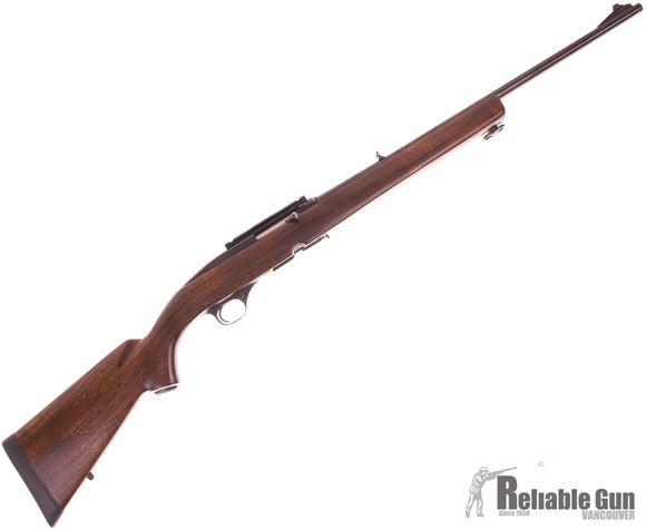 Picture of Used Winchester Model 100 Semi Auto Rifle, 308 Win, 22'' Barrel w/Sights, Wood Stock, Weaver Base, 1 Magazine, Good Condition