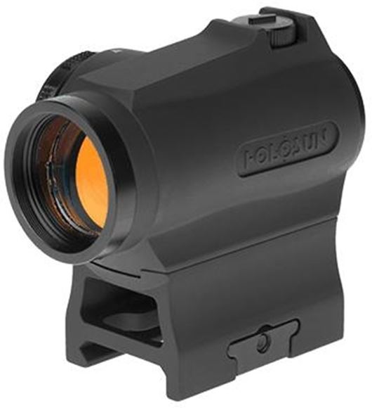 Picture of Holosun Reflex Sights - HS403R Micro Reflex Sight, Black, 2 MOA GOLD Dot,10DL & 2NV Brightness Settings, Rotary Switch, Multi-Layer Coating, Waterproof IP67, w/Lower 1/3 AR Height Mount & Low Base, CR2032, 100,000 hrs