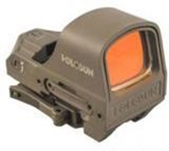 Picture of Holosun Reflex Sights - HS510C Reflex Sight, FDE, 2 MOA Red Dot; 65 MOA Circle, 10 DL & 2 NV Compatible, PEO/MAO Housing Finish, Waterproof 1m, Quick Release Mount, CR2032, 20,000/50,000 hrs