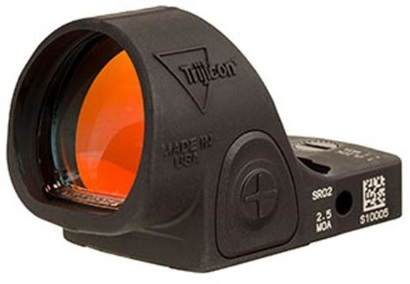 Picture of Trijicon SRO Reflex Optic - Sight Adjustable LED Optic, 2.5 MOA, Black Matte, 7075 Aluminum, Waterproof, 1 MOA/Click