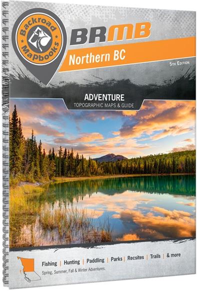 Picture of Backroad Mapbooks, Backroad Mapbook - British Columbia, Northern BC, Western Canada, 5th Edition 2015