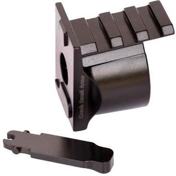 Picture of Czech Small Arms, Rifle Parts - VZ58 Rail Stock Sight Adaptor, Black