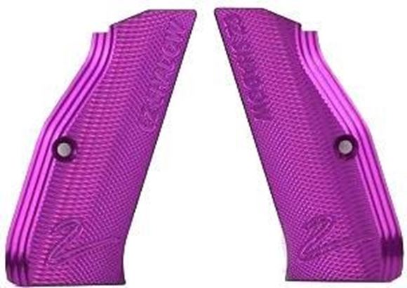 Picture of CZ Shadow 2 Parts - Aluminum Grips, Purple