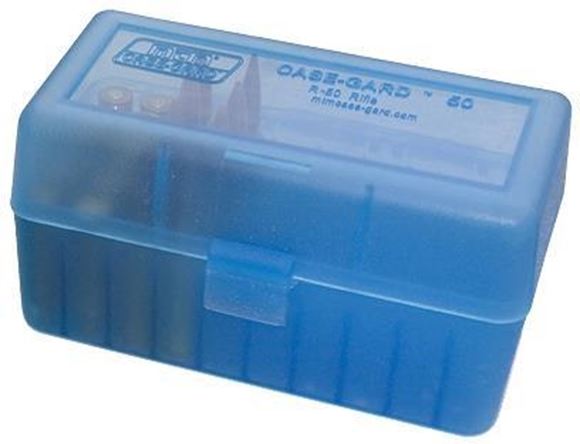 Picture of MTM 50 Series - 50 Round Ammo Box 22-250, 250 Sav., 30/35 Rem., 350 Rem. Mag., 6MM PPC, 7MM BR - Clear B