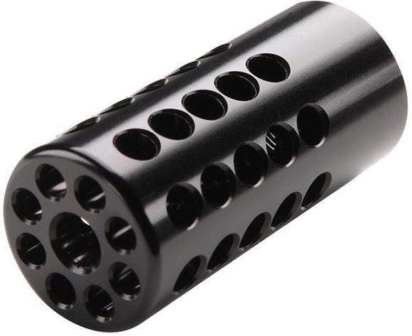 Picture of Tactical Solutions Rifles & Accessories - X-Ring Compensator, 6061-T6 Aluminum, 1/2"x28 Threaded, .920", Matte Black
