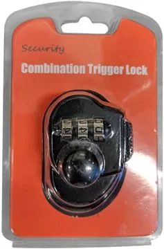 Picture of Vision Industry  - Gun Combination Trigger Lock, Black, Push Button Style