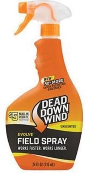 Picture of Dead Down Wind - Evolve Field Spray Scent Eliminator, Unscented, 710mL Spray Bottle