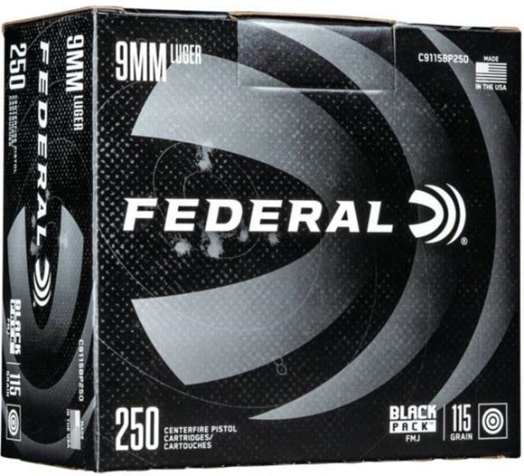 Picture of Federal Black Pack Handgun Ammo