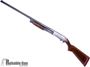 Picture of Used Ithaca Model 37R Featherlight Pump Action Shotgun, 12-Gauge, 28'' Rib Barrel (Mod Choke), Wood Stock, Chip Out Of The Stock By The Receiver, Good Condition