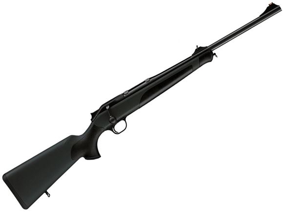 Picture of Blaser R8 Professional Straight Pull Bolt Action Rifle - 300 Win Mag, 24.5", Standard Contour Barrel w/Sights, Dark Green Synthetic Stock w/Elastomer Inlays on Fore-End and Pistol Grip