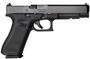 Picture of Glock 34 Gen5 MOS Semi-Auto Pistol - 9mm, 5.31", Black, Adjustable Sight w/Modular Optic System Configuration, 3x10rds, Front Serrations, Made in USA