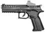 Picture of Grand Power X-Calibur Match Optic Rdy DA/SA Semi-Auto Pistol - 9x19mm Luger, 5" (126.7mm), X-Trim Slide Design Vented, Matte Black, 2x10rds, Red Fiber Optic Front & Elliason Fully Adjustable Micrometric Rear Sights, Ambidextrous Wide Safety & Mag Release