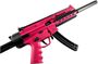 Picture of German Sport Guns (GSG) GSG-16 Rimfire Semi-Auto Rifle - 22 LR, 16.5", Blued, High Precision Barrel, 6 Grooves, Retractable Stock, Pink Color