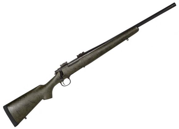 Picture of Remington Model 700 American Hunter Bolt Action Rifle - 6.5 Creedmoor, 20", Heavy-Contour Fluted Barrel, 5/8-24 Threaded, Black Cerakote, 1:8" 5R, Bell & Carlson Stock w/ Aluminium Bedding Block, 4rds, X-Mark Pro Adjustable Trigger, Engraved Floorplate