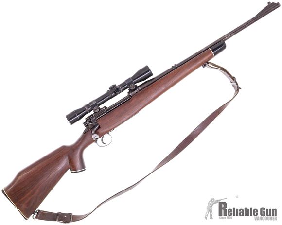 Picture of Used P17 Enfield Bolt Action, 30-06 Sprg, Wood Stock, 4x32 Scope, Leather Sling, Fair Condition