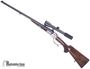 Picture of Used Johann Kalezky Falling Block Double Rifle 9.3x74R, 24'' Barrels With Sights, With Kahles Helia S 1.5-6x42mm Scope On Claw Mount, Double Triggers, Very Good Condition