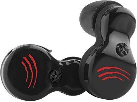 Picture of AXIL, SportEAR, Hearing Protection - Ghost Stryke Series Electronic Ear Plugs, 29 dB, Enhance 8x Hearing, Automatically Blocks Sounds Over 85 dB, Black, Bluetooth 4.1 Connectivity