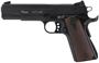 Picture of SIG SAUER 1911-22 Single Action Rimfire Semi-Auto Pistol - 22 LR, 5", Black, Diamond Checkered Wood Grips, Contrast Sight, 2x10rds