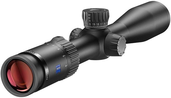 Picture of Zeiss Hunting Sports Optics, Conquest V4 Riflescope - 4-16x44mm, 30mm, ZMOA T30 Ballistic Reticle, Side Parallax, Ballistic Turrets, 1/4 MOA Click Adjustment, Matte Black