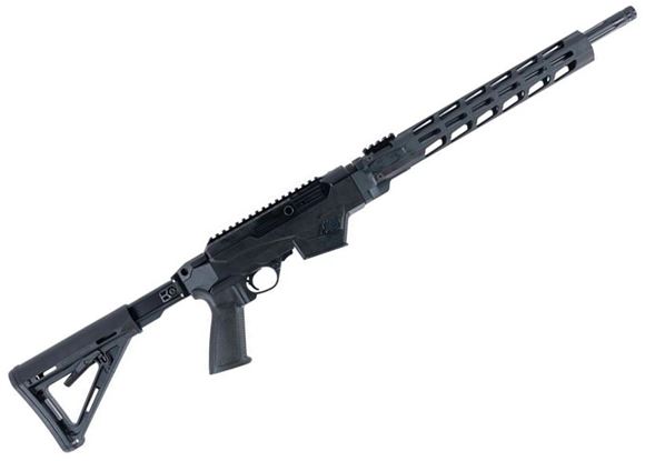 Picture of Ruger PC Carbine Semi Auto Rifle - 9mm Luger, 18.6" Barrel, Takedown, Synthetic Pistol Grip Chassis w/ Free-Float Handguard, 6 Position Stock, Magazine Adapter Included, Threaded Fluted, 10rds