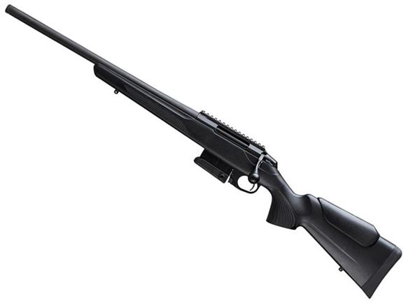 Picture of Tikka T3X Compact Tactical Rifle (CTR) Bolt Action Rifle Left Hand - 6.5 Creedmoor, 20", Matte Black, Semi-Heavy Contour, Threaded, Black Glass-Fiber Reinforced Copolymer Polypropylene Stock w/Varmint Cheek Piece, 10rds, Picatinny-Rail