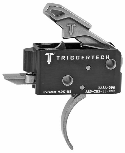 Picture of Trigger Tech, AR15 Trigger - Competitive Frictionless Trigger, Curved, Short Two Stage, Fixed 3.5lbs, Small Pin. *Will work with WK-180C