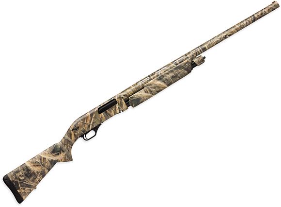 Picture of Winchester SXP Waterfowl Realtree Max-5 Pump Action Shotgun - 12Ga, 3", 28", Vented Rib, Chrome Plated Chamber & Bore, Realtree Max-5, Aluminum Alloy Receiver, Synthetic Stock, 4rds, TruGlo Fiber Optic Front Sight, Invector-Plus Flush (F,M,IC)