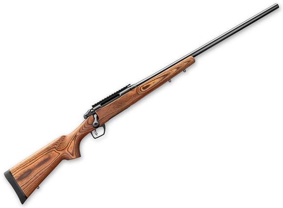 Picture of Remington Model 783 Varmint Bolt Action Rifle - 223 Rem, 26", Matte Black, Heavy Barrel, Laminate Stock, 4rds, CrossFire Adjustable Trigger, Pillar-Bedded, SuperCell Recoil Pad, With Picatinny Rail
