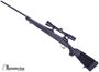 Picture of Used Savage Model 111 Bolt Action Rifle, 30-06 Sprg, Blued, Synthetic, Bushnell Elite 3200 3-9x40mm Duplex, 1 Mag, Good Condition