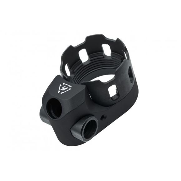 Picture of Strike Industries AR Parts - Tribus Ver. 2, AR-15 Enhanced Castle Nut & Extended End Plate, Ambi QD Sling Points, Black